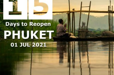 15 Days countdown to Phuket reopening day 01 Jul 2021