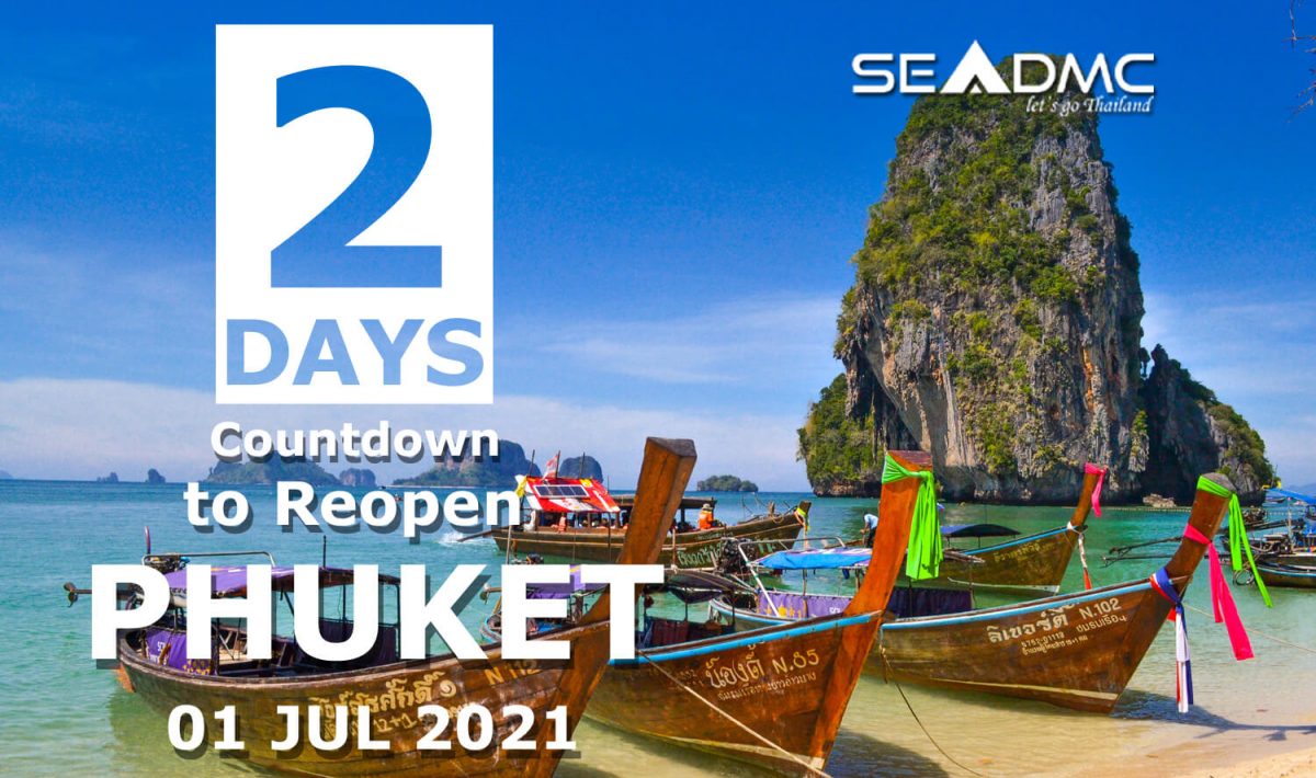 2 Days to Reopen Phuket Island under Phuket Sandbox Model on 01 Jul 2021