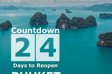 24 Days countdown to Phuket reopening day 01 Jul 2021