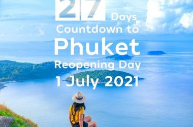 27 Days countdown to Phuket reopening day 01 Jul 2021